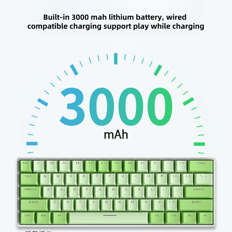 Apex Pro Mini Glowing Keyboard 2.4G Wireless Chiclet Portable Gaming Keyboard Flexible Wholesale