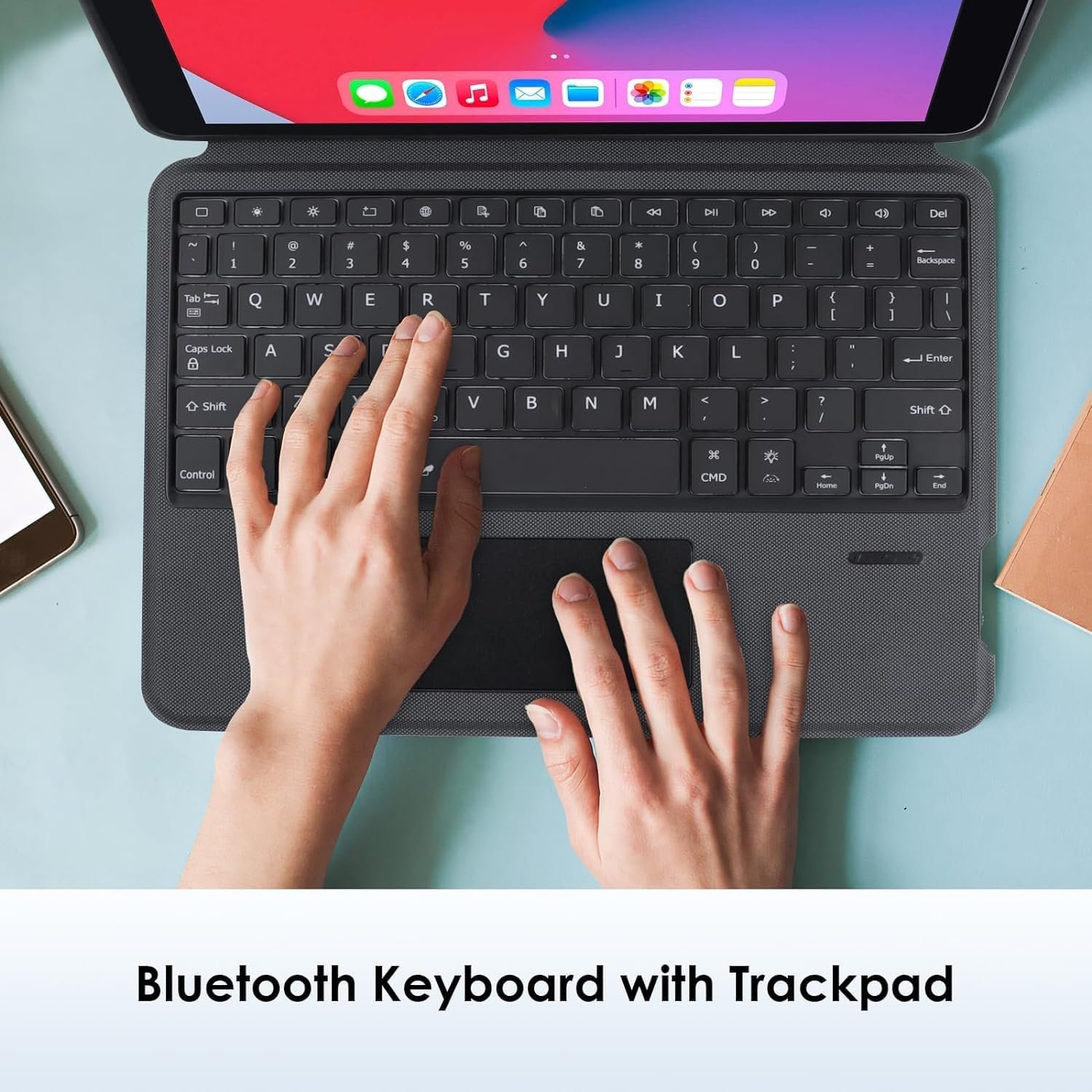 Bluetooth Keyboard Case for iPad Air 5 / Air 4 10.9-inch/iPad Pro 11-inch (4th, 3rd, 2nd & 1st gen)Wireless Keyboards Cover