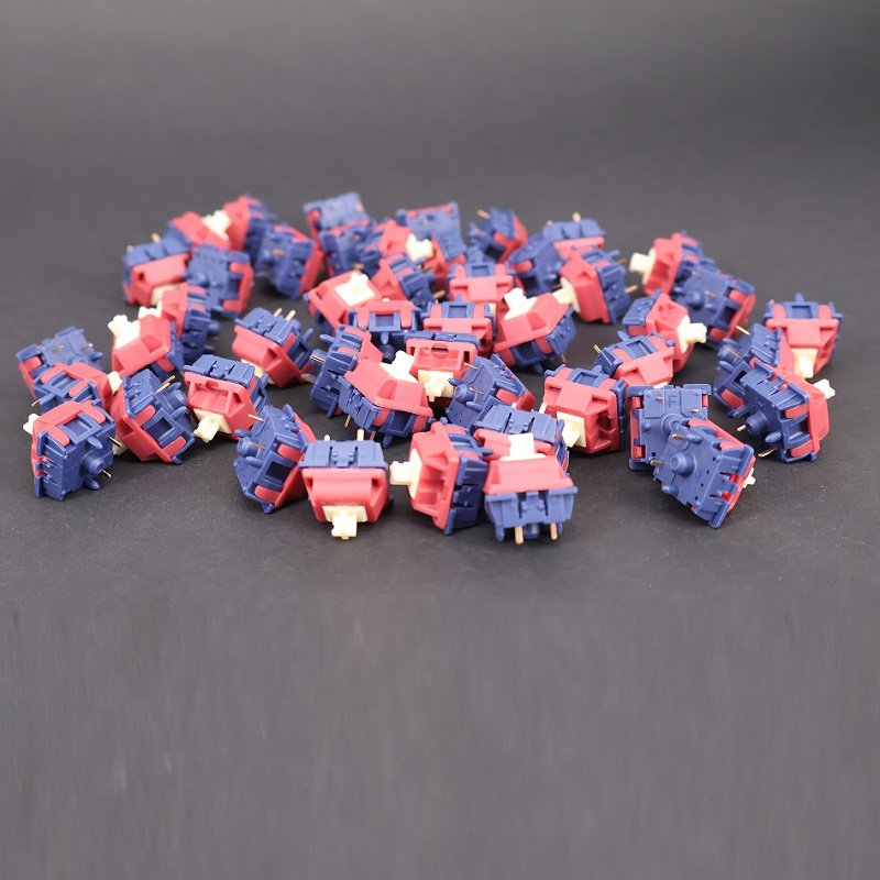 GATERON 2023 New Arrival Quinn 59g 5 pin DIY RGB hot swap customized ahead heavy tactile Quinn mechanical keyboard switch