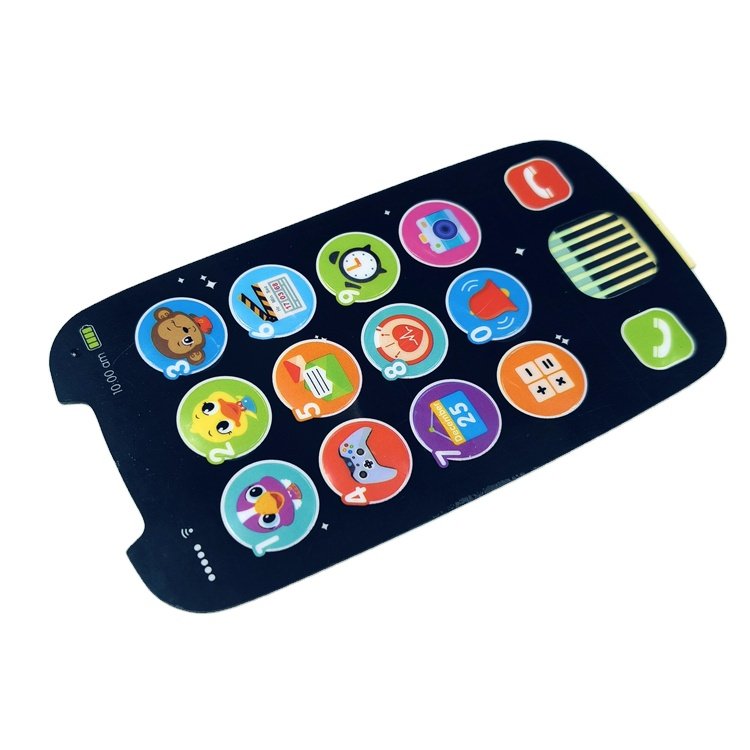 Factory Keypads & Keyboards Custom Silkscreen Printing or Digital Printing Membrane Switch Control Panel Sticker Keypad Overlay