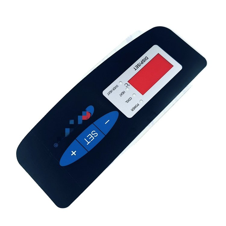 Factory Keypads & Keyboards Custom Silkscreen Printing or Digital Printing Membrane Switch Control Panel Sticker Keypad Overlay