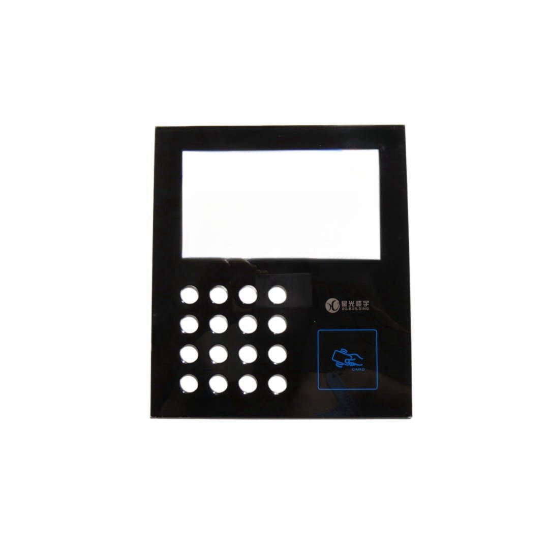 Acrylic Panel Decorative PC Window Lens Blood Pressure Meter Keypads Keyboards Fingerprint Lock Surface Patch Membrane Switch