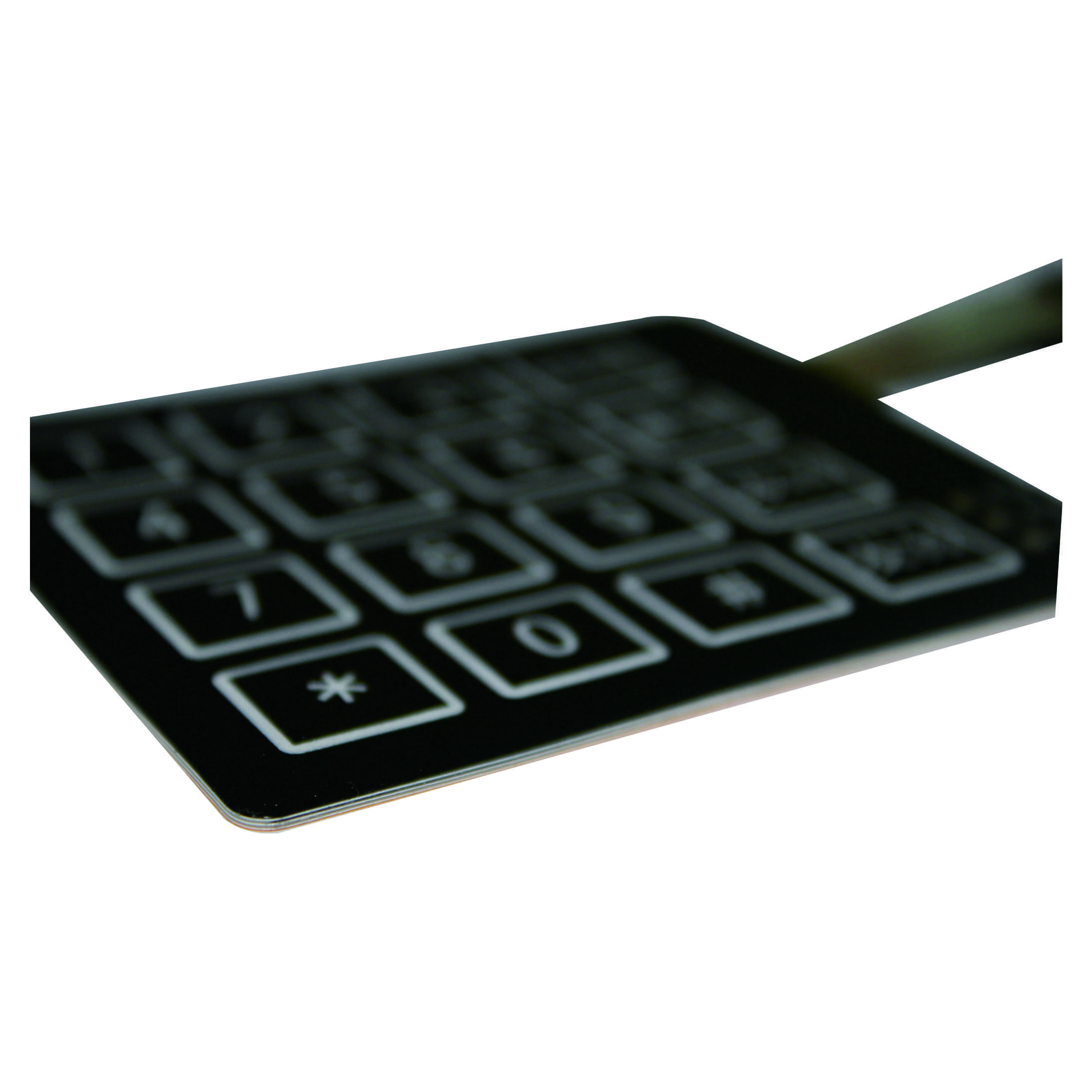 Manufacturer Direct Sale: keypad 4x4 silk printing Acrylic & PC Panel Membrane Switches Keypad Keyboards