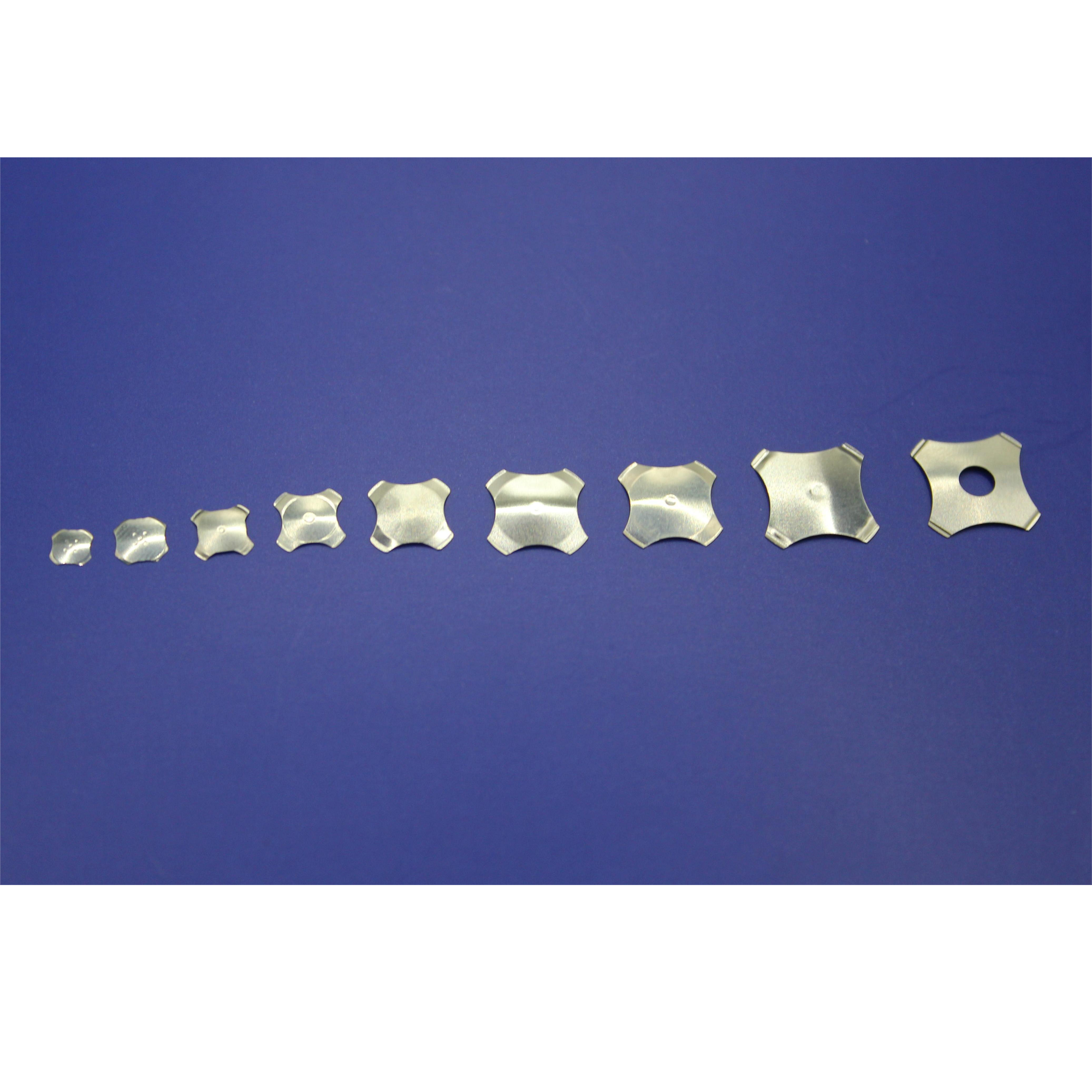 OEM Multi-Size Stainless Steel 4-Leg Cross Shaped Reliable Snap Dome Membrane Switch Telecommunication Equipment Keyboards Metal