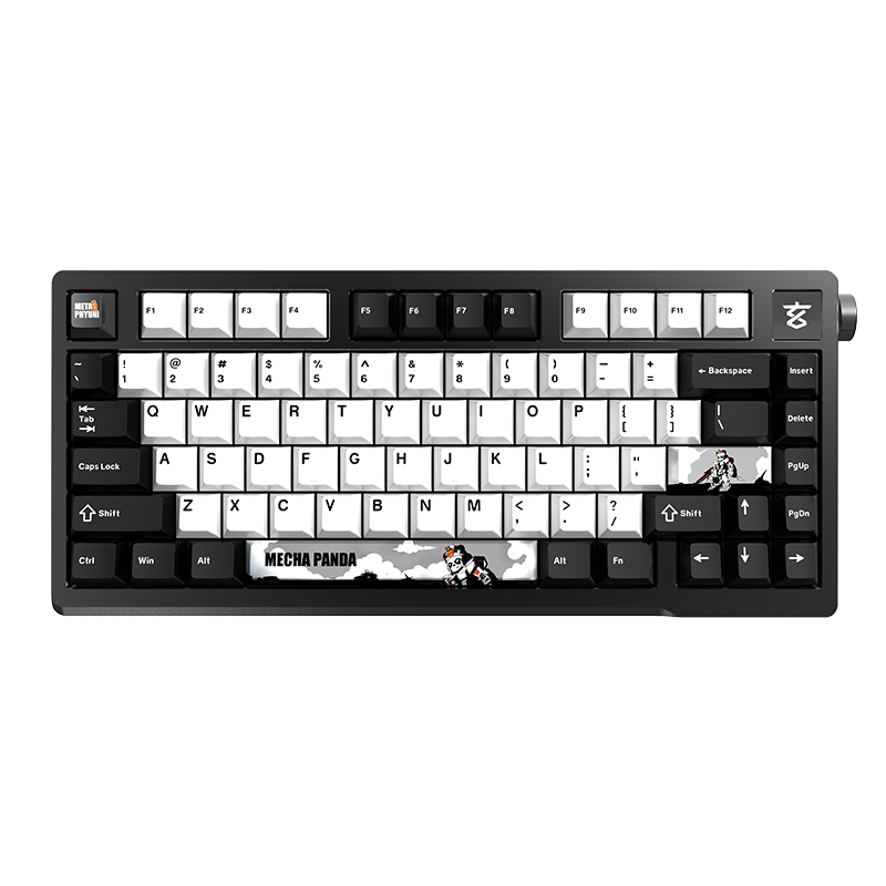 Metaphyuni Metapanda PD75M Mechanical Keyboard Aluminium Alloy Three Mode RGB Gaming Keyboard