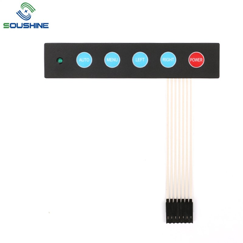 Membrane Switch Keyboard with Touch Screen for Home Appliance Applications