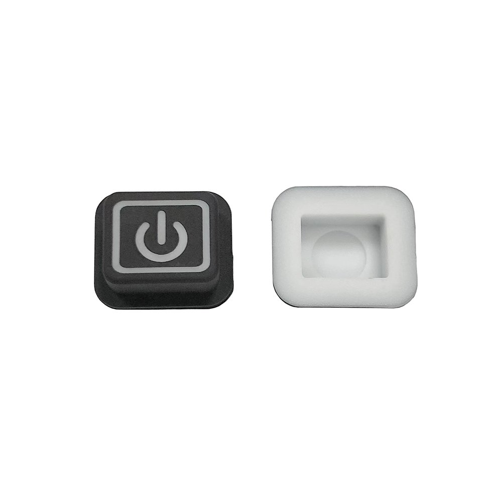 Maker Stock made products single tactile coated cap pad cover plug silicone rubber push button switch