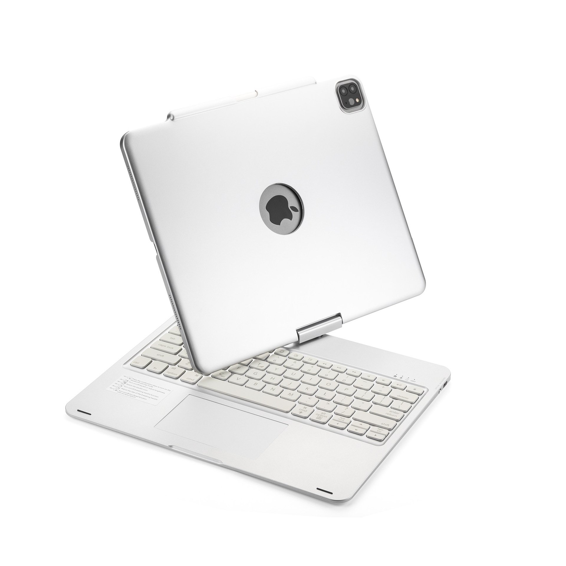 ABS Rotating Rotational Bluetooth Wireless Keyboard Tablet Case Cover for ipad pro keyboard case 12.9 inch 2021 2020 2018