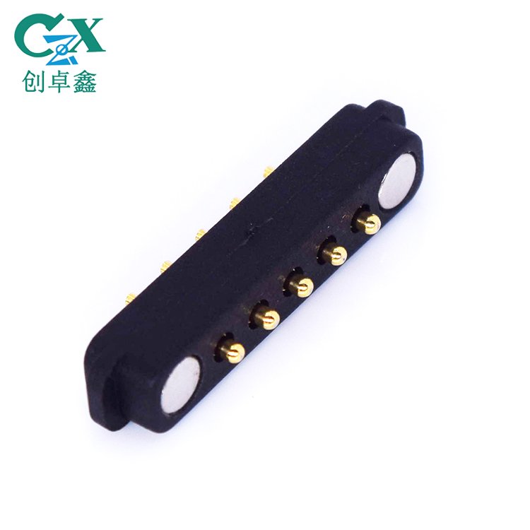 CZX magnetic pogo pin connector 5pin 5 pin pogo docking keyboard