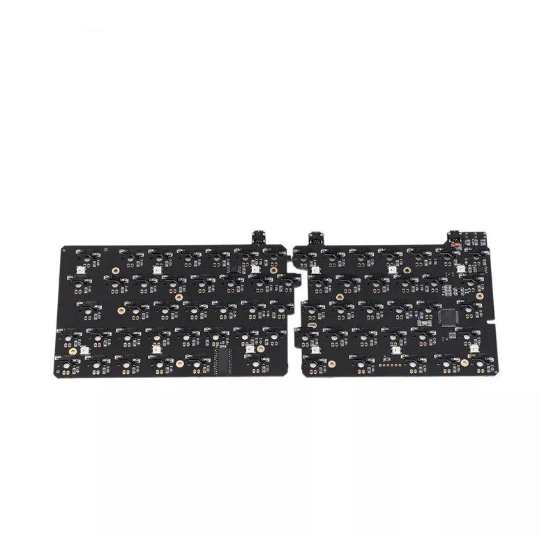 Hot Swap Wireless Wired Mechanical Keyboard PCB Design Custom Type C Cable Layout 40% 50% 60% 65% 75% 80% Tkl Full Size ISO RGB