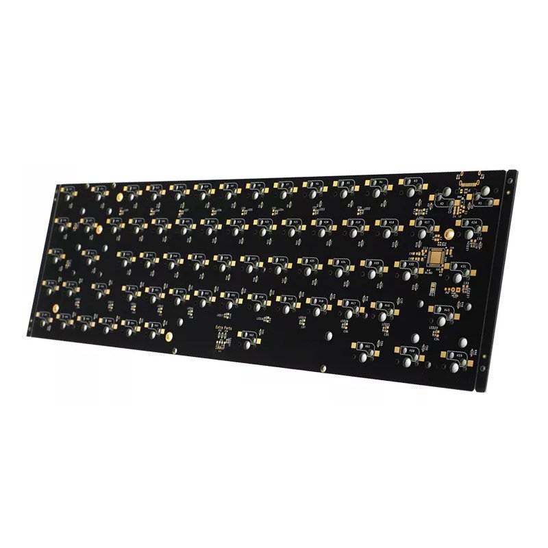 Hot Swap Wireless Wired Mechanical Keyboard PCB Design Custom Type C Cable Layout 40% 50% 60% 65% 75% 80% Tkl Full Size ISO RGB
