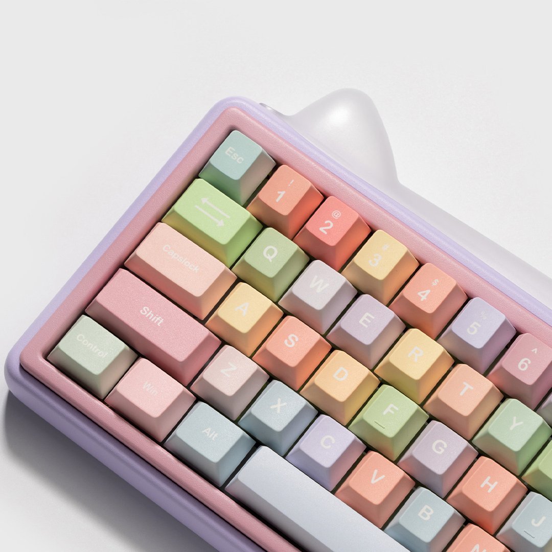 Universal Purple Unicorn Mechanical Keyboard Chilkey Wireless Keyboard With Back Light