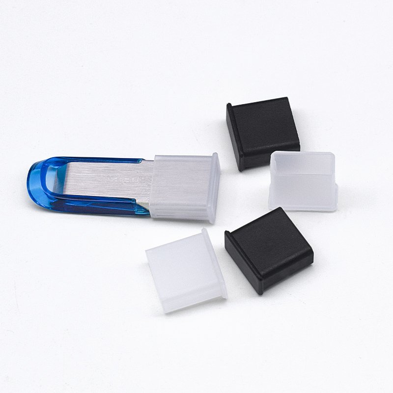 OEM Plastic USB male anti-dust plug stopper Large USB PE ca cover protector lids Consumer Electronics for Handheld fan keyboard