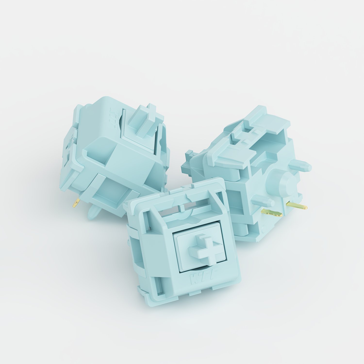 KTT CONTENT Makaron Blue Tactile 50g new keyboard switch 2023 new arrival mechanical keyboard switch 5Pin RGB