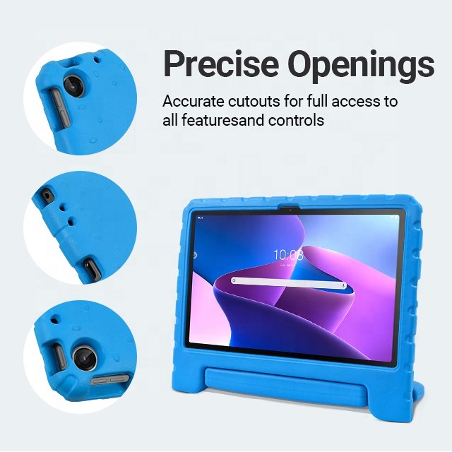 Soft Lightweight Kids Tablet Case for Lenovo Tab M10 plus 10.6 inch , Shockproof Eco-friendly Anti-shock Drop protection