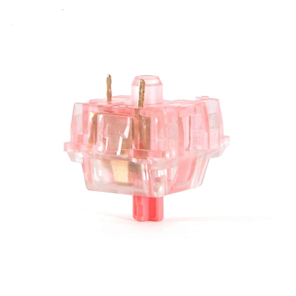 KTT Content Strawberry Keyboard Switches SMD LED 45g 3 Pin RGB Linear Switch