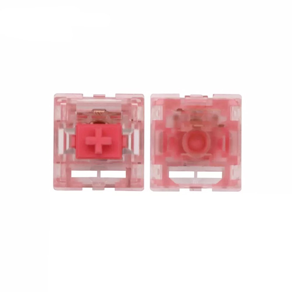 KTT Content Strawberry Keyboard Switches SMD LED 45g 3 Pin RGB Linear Switch