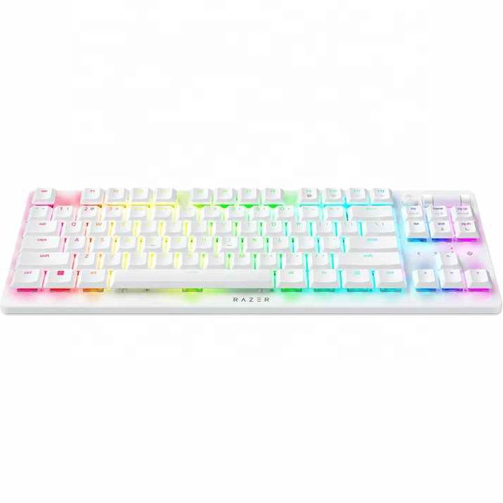 Razer DeathStalker V2 Pro Wireless Gaming Keyboard Optical Switches HyperSpeed Mechanical Electronics Keyboard for Gaming PC PS