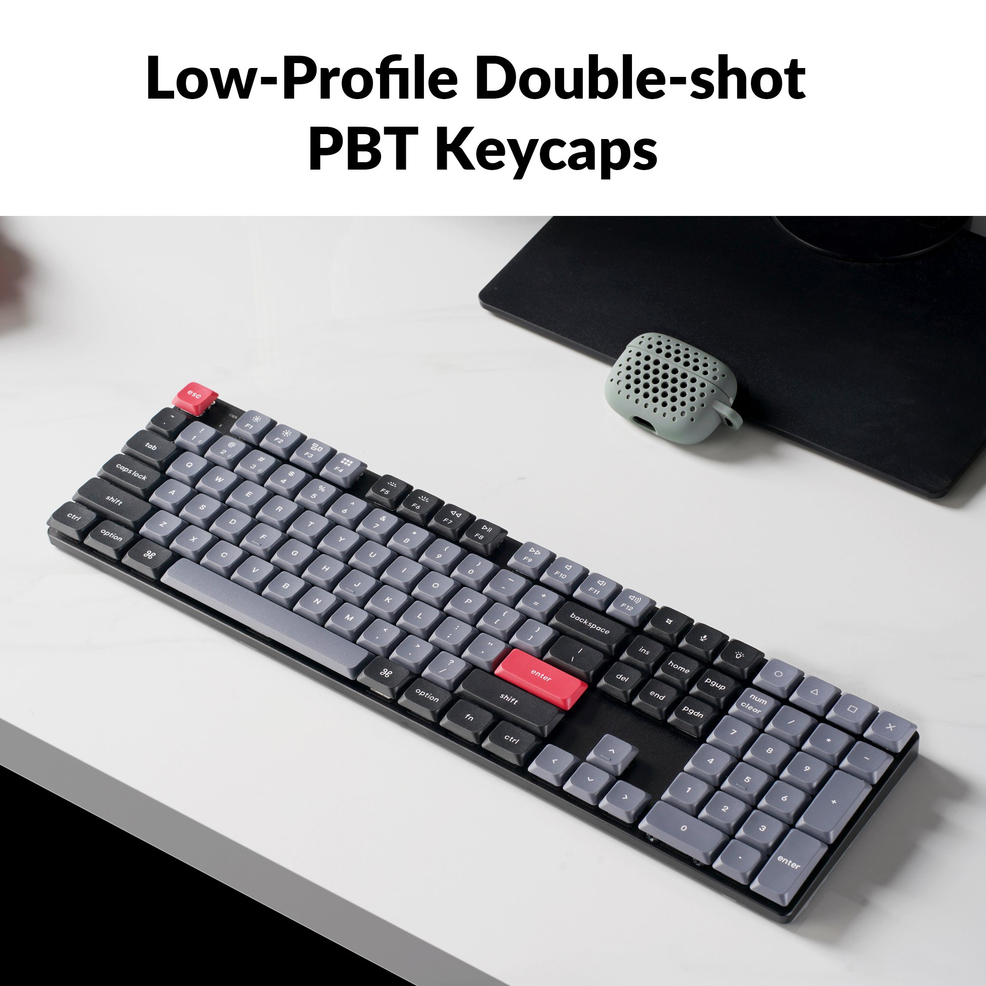 Keychron K5 Pro 100% Layout Low Profile QMK/VIA Wireless Custom RGB Mechanical Keyboard