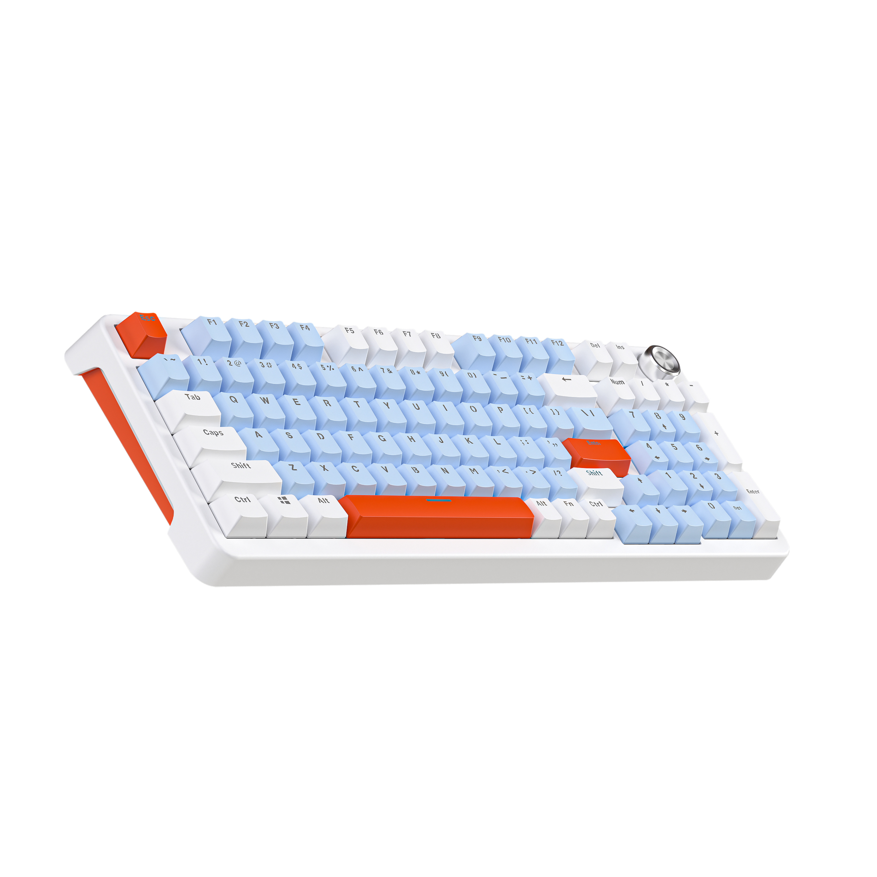 ZIFRIEND A98 Gasket Hotswap Silent Switch Full Size Gaming Mechanical Keyboard 98 keys RGB Backlit for Laptop Computer PC