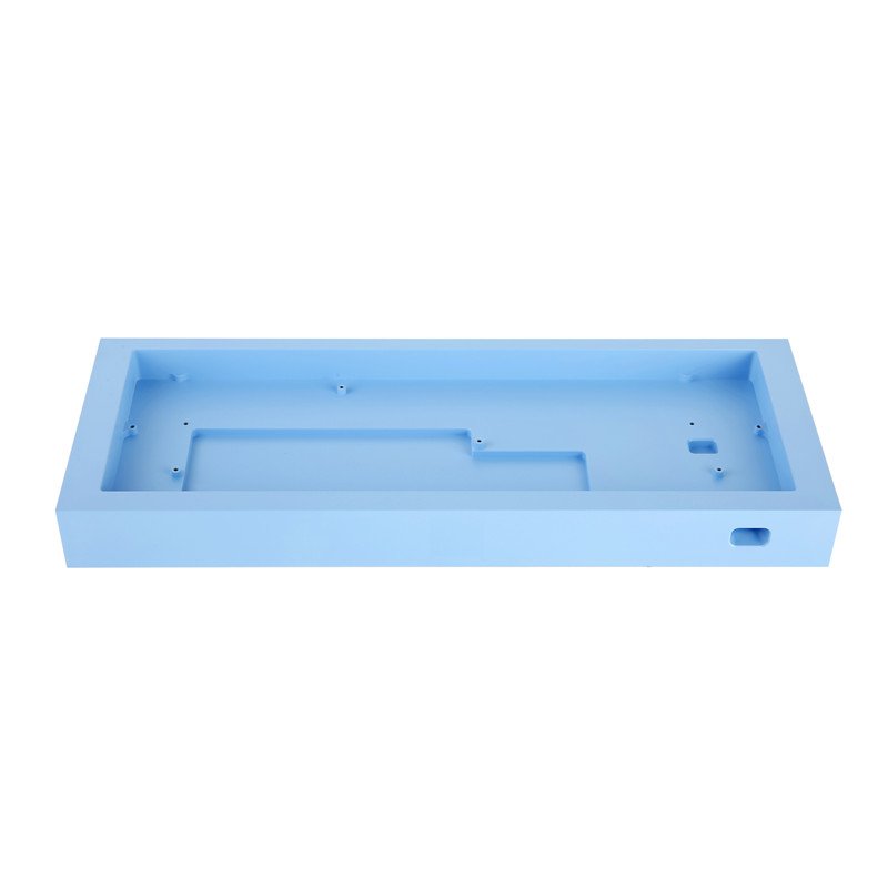 custom cnc mechanical keyboard cnc machining aluminium keyboard case rapid prototype machining Aluminium parts manufacturers