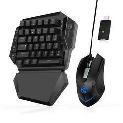 Rechargeable 2.4G GameSir VX Wireless Mechanical Keyboard Mouse Combo For PS4 Console/Xbox One/Xbox 360/PS3/PC