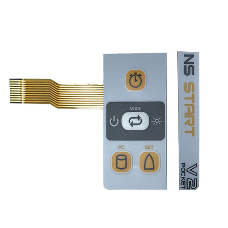 Silk printing Printing PET/PC Graphic Overlay Membrane Keypad Keyboard Switch