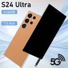S24Ultra Smartphone, 7.3 inch HD Screen Phone, Android 13 4+64 16+1TB Memory Card Smartphone, Dual SIM Dual Standby 5G/4G/GPS