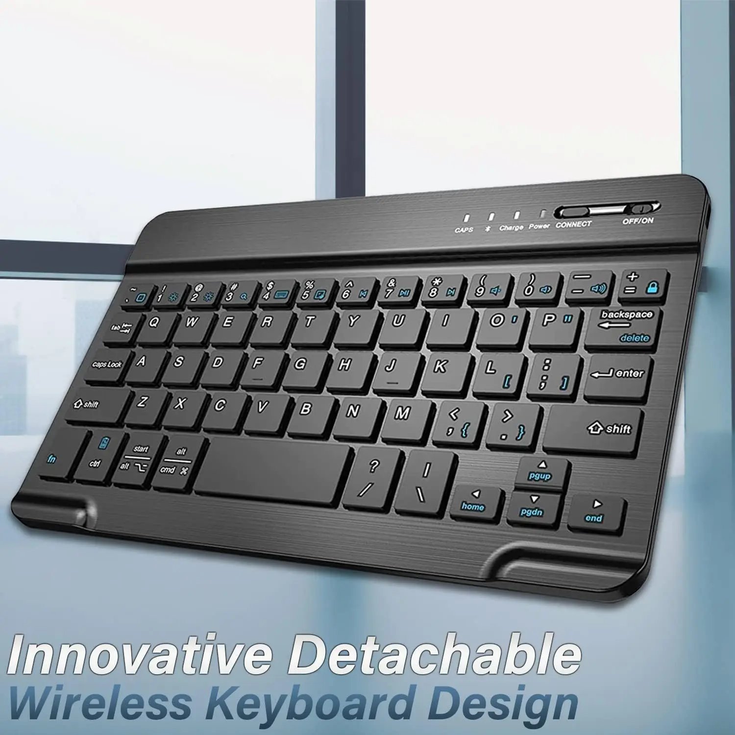 Keyboard Case for Lenovo Tab M9 2023 Release 9 inch Tablet TB-310FU TB-310XU With Magnetically Detachable Slim PU Leather Stand