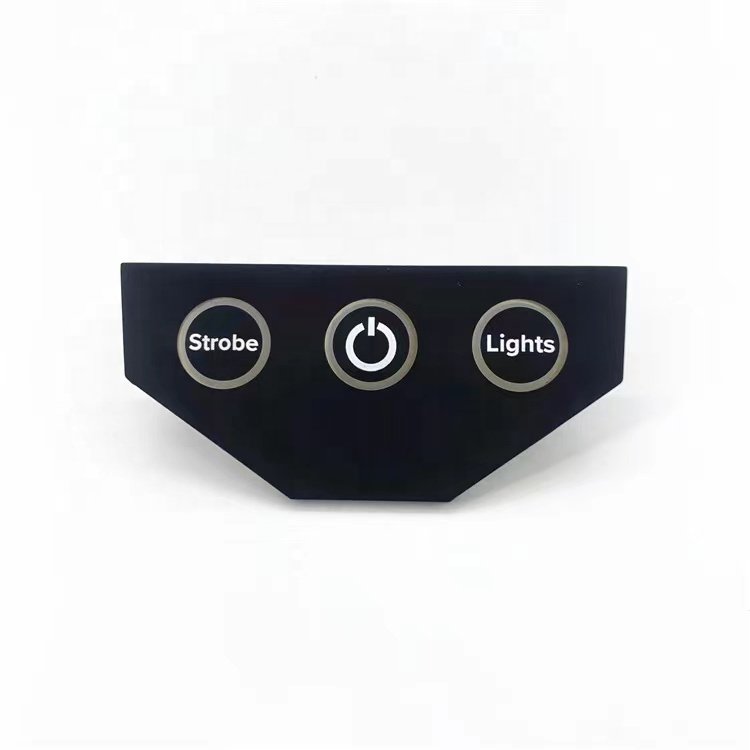 INO OEM Silicone Rubber Durable Waterproof Laser Keypad Silicone Switch Button Keyboard