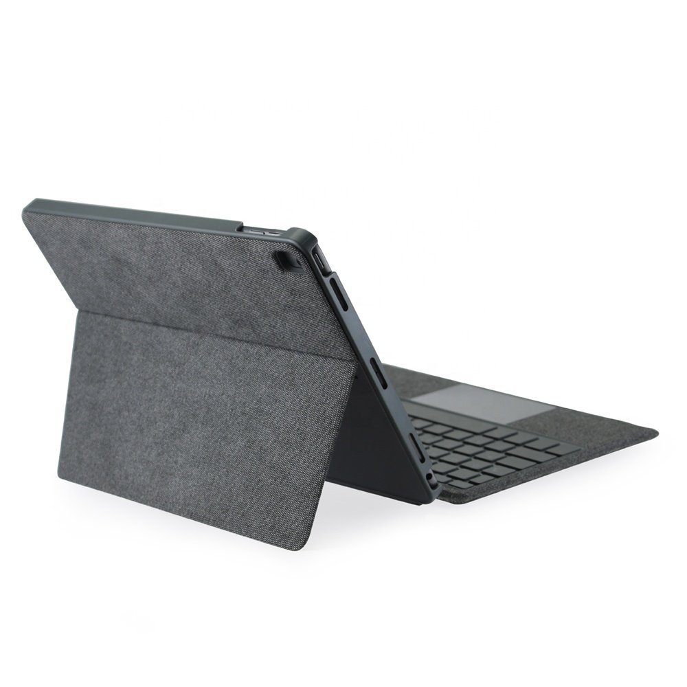 Shockproof Detachable Wireless BT Case for iPad Pro 11 Backlit Keyboard Trackpad Rough PU Hard PC Magnetic Stand Keyboard Case