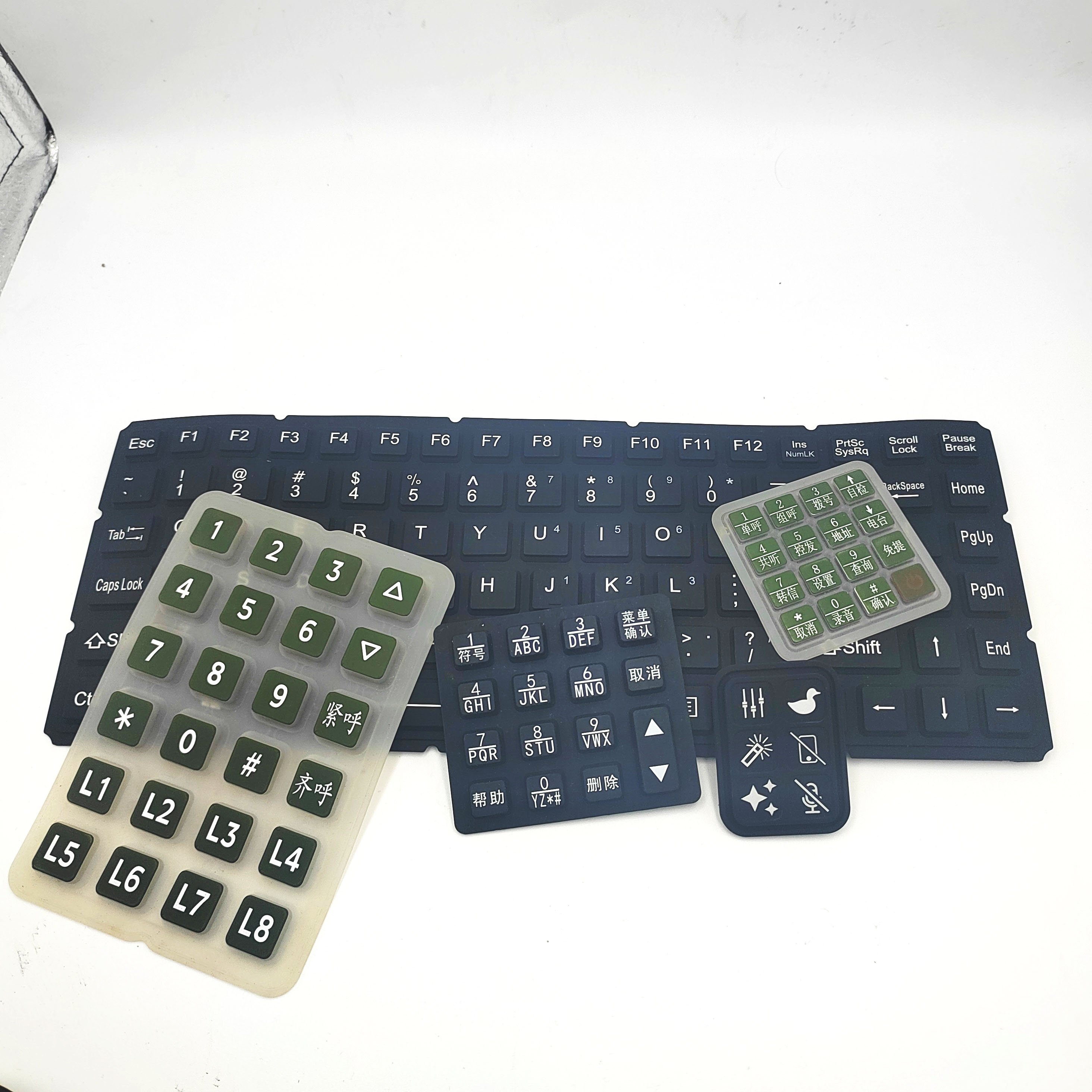 Custom silicone button cover For Controller Keyboard silicone push button