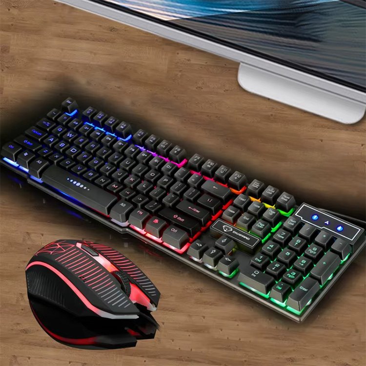 New Arrival Gaming Keyboard And Usb Wired Mouse Set Gaming Mechanical Keyboard Set