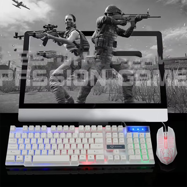 New Arrival Gaming Keyboard And Usb Wired Mouse Set Gaming Mechanical Keyboard Set