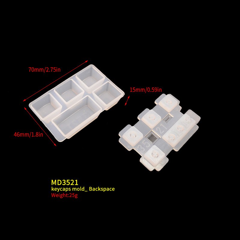 LOVE RESIN diy keycap silicone mold mechanical keyboard key pulle resin keycap cover cat claw mirror glue mold