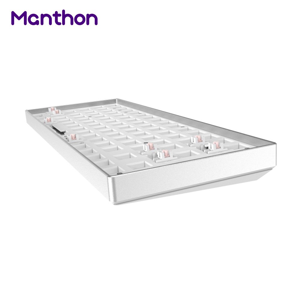CIY TES84 75% Tester 84 Keys DIY Aluminum Frame ABS Case Metal Plate Hot Swappable RGB Mechanical Keyboard Kits