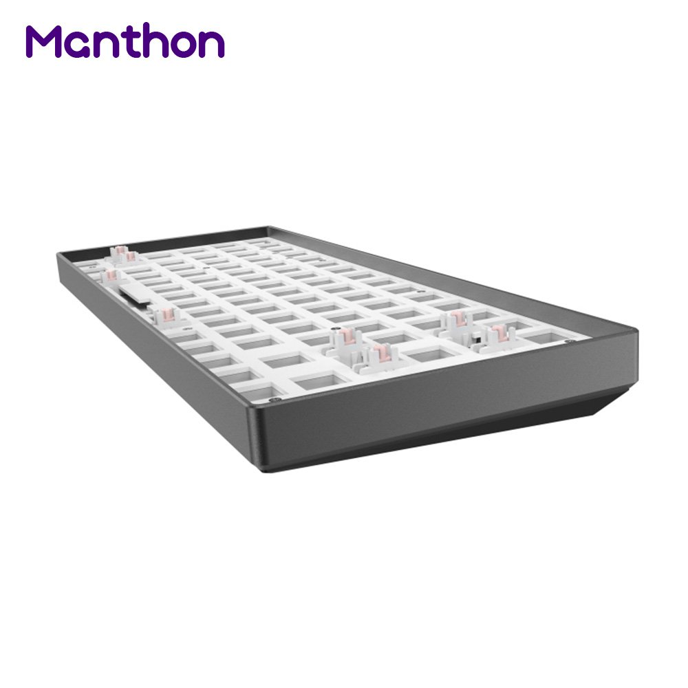 CIY TES84 75% Tester 84 Keys DIY Aluminum Frame ABS Case Metal Plate Hot Swappable RGB Mechanical Keyboard Kits
