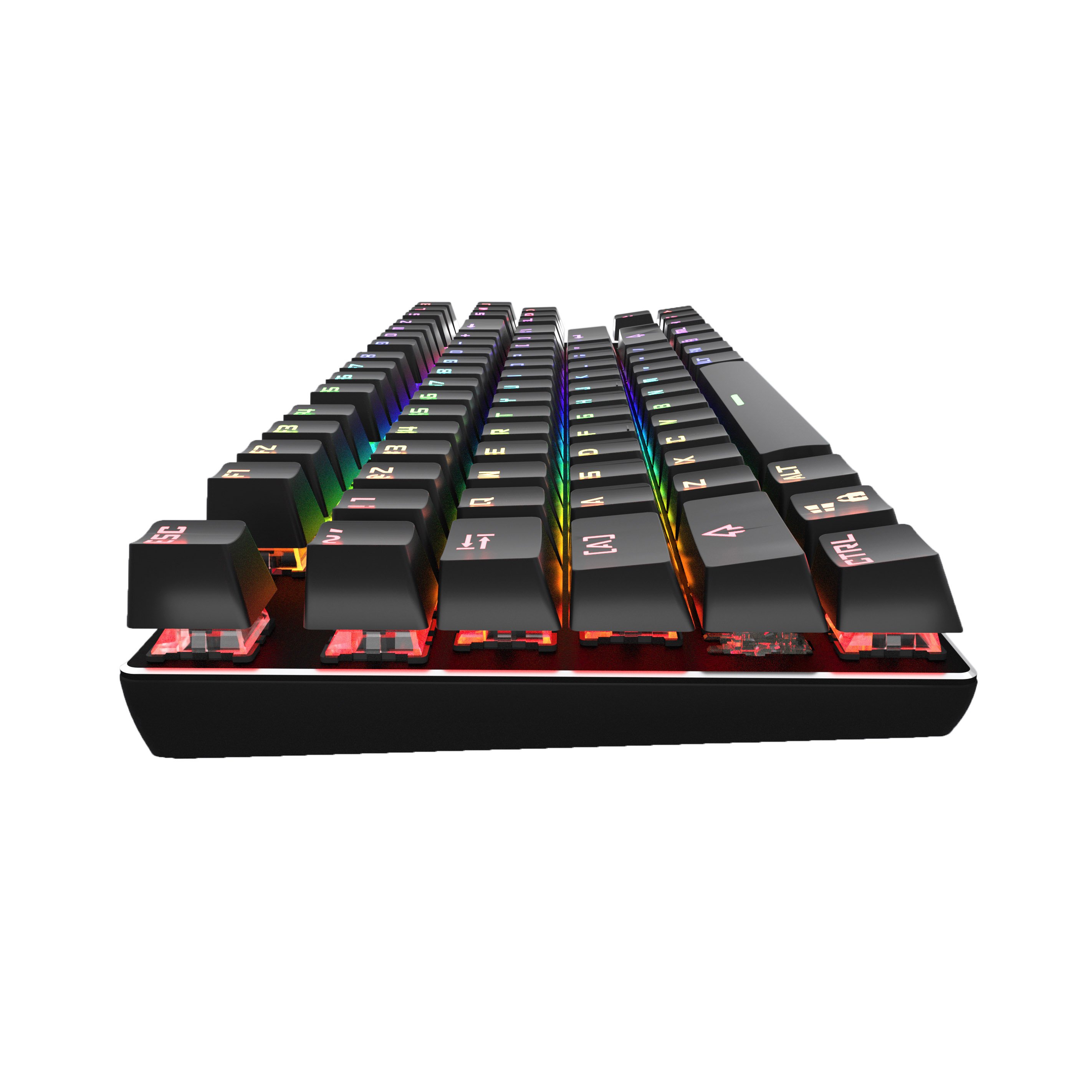 Mechanical Keyboard RGB Wired Sample Usb Desktop USB 2.0 ABS Plastic Factory Supply Wholesale High Quality Cheap Basic Black