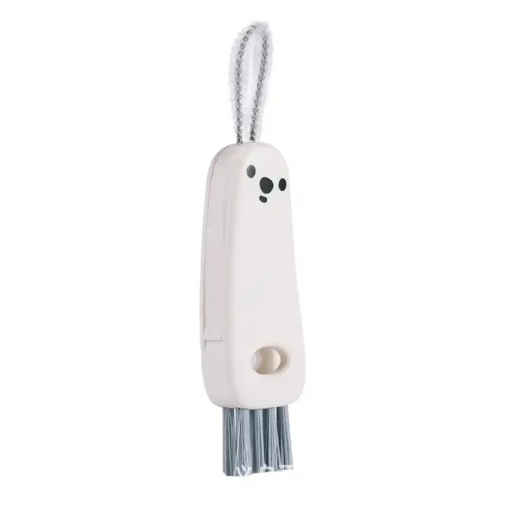 Dll80 3 In 1 Multifunctional Mini Cleaning Brush Cup Cover Lid Cleaner Home Kitchen Washing Tool Cleaning Brush