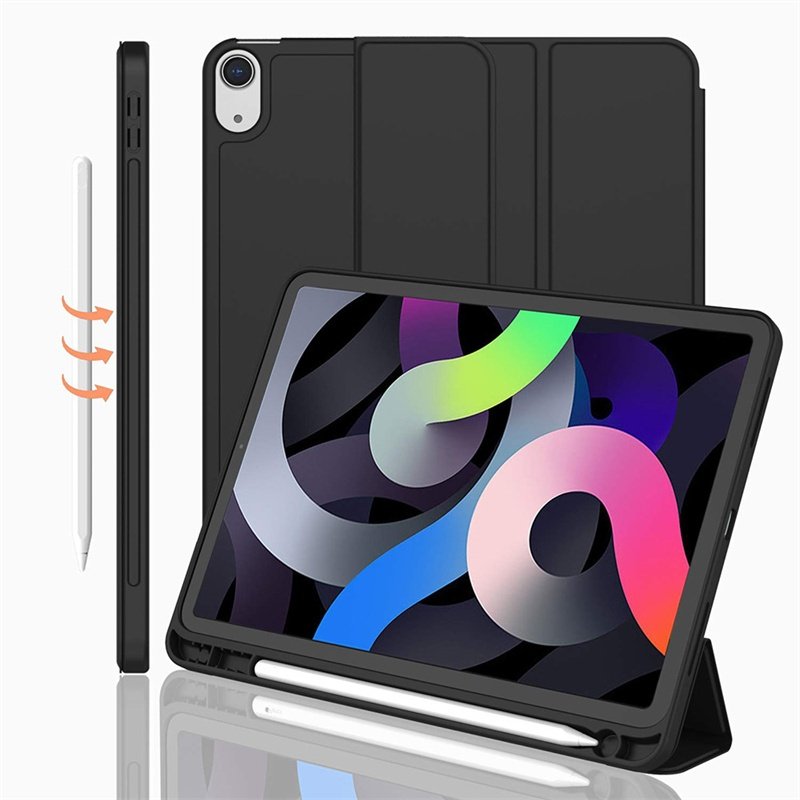 For ipad pro air 2 10.2 11 9 10 5th 6th 8th 9th 10th 10.9 12.9 inch generation custom cute folio sublimation clear leather case