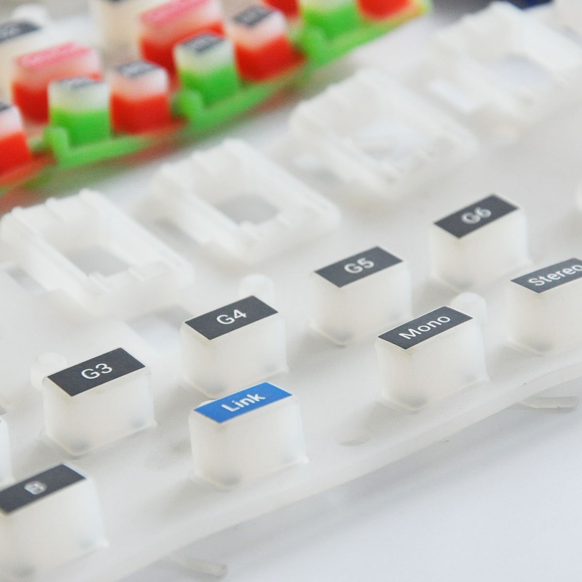 Custom Flat Membrane Switch Button Made Silicon Home Appliance Silicone Rubber Radium Engraving Technology O Ring Moulding
