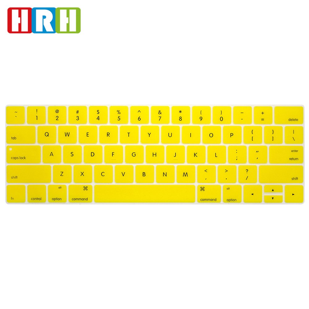 Cream Color Silicone Keyboard Covers laptop Skins Protector For Mac book Pro 13" 15" touch bar protector laptop