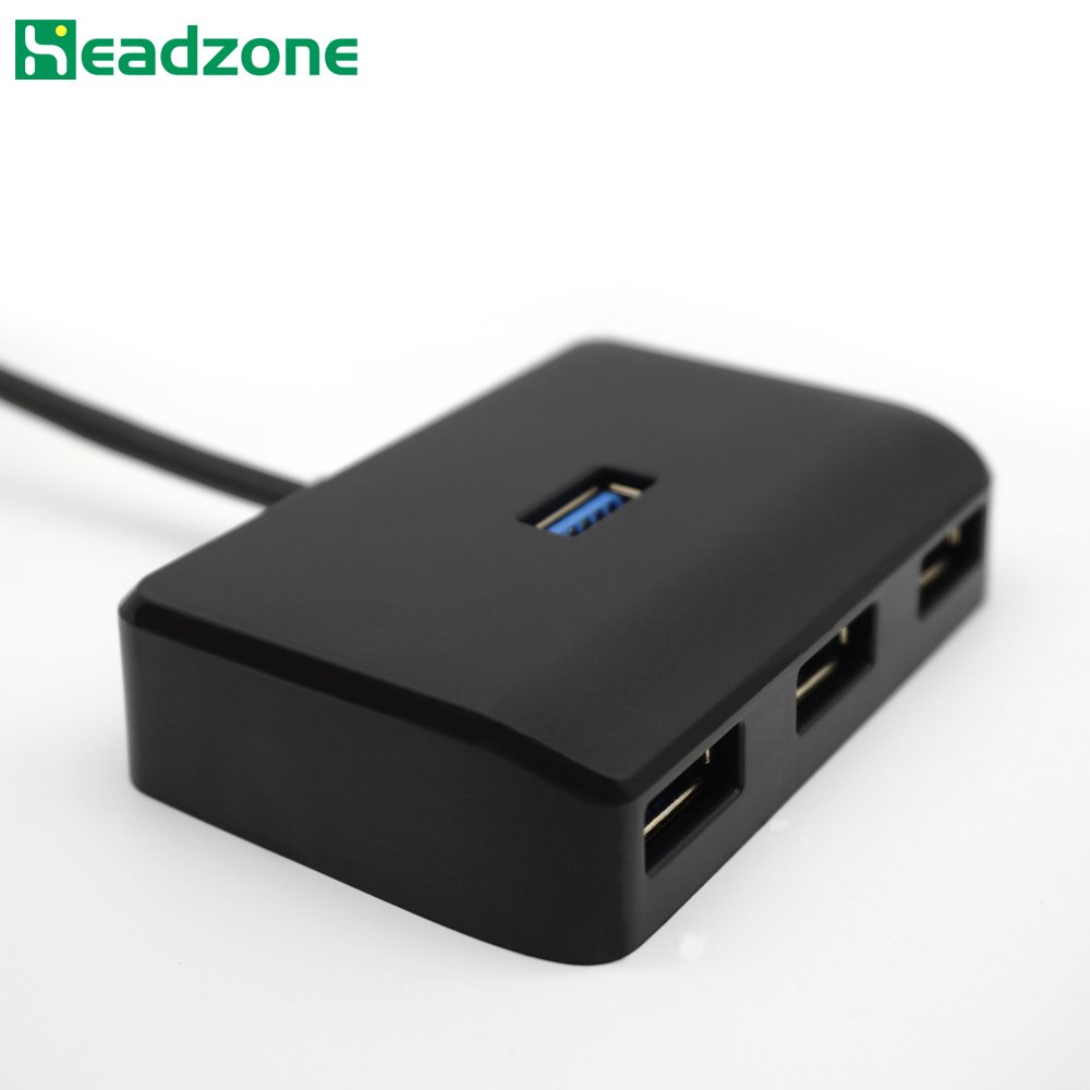 Portable with 4 USB HUB For U-Disk Hard disk Keyboard Gamepad Mouse Printer Controller Type-C