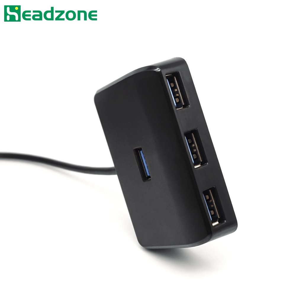 Portable with 4 USB HUB For U-Disk Hard disk Keyboard Gamepad Mouse Printer Controller Type-C