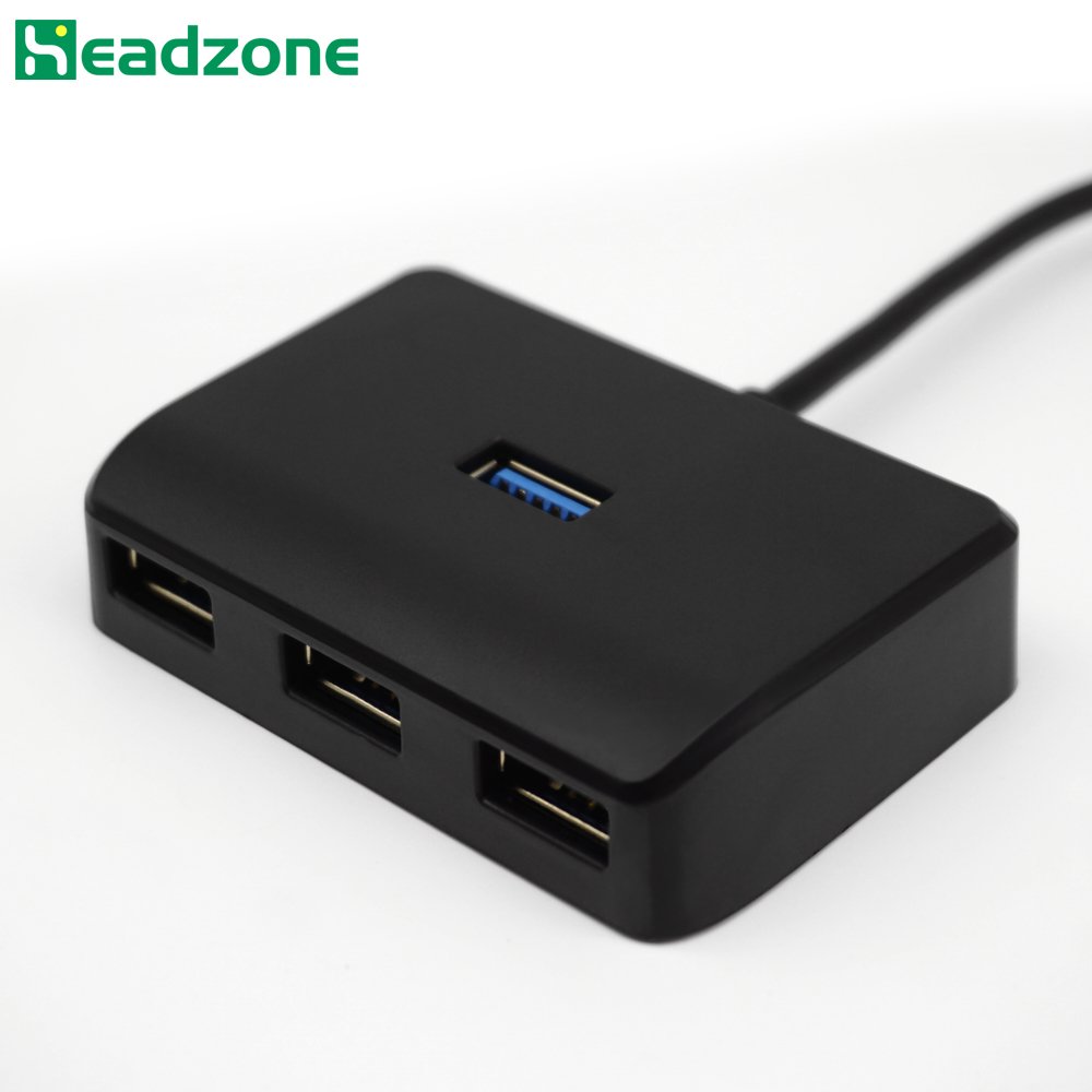 Portable with 4 USB HUB For U-Disk Hard disk Keyboard Gamepad Mouse Printer Controller Type-C