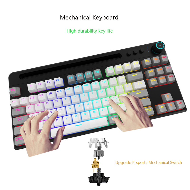 China Manufactory Ergonomic Anime Keyboard Mechanical Leopold Keyboard Split Mechanical Keyboard