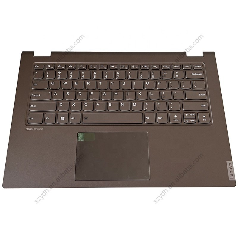 New Top Case Keyboard For Lenovo IdeaPad Flex-14IWL C340-14 C340-14IWL 14API 14IML Lapatop Palmrest Backlit US Touchpad Black
