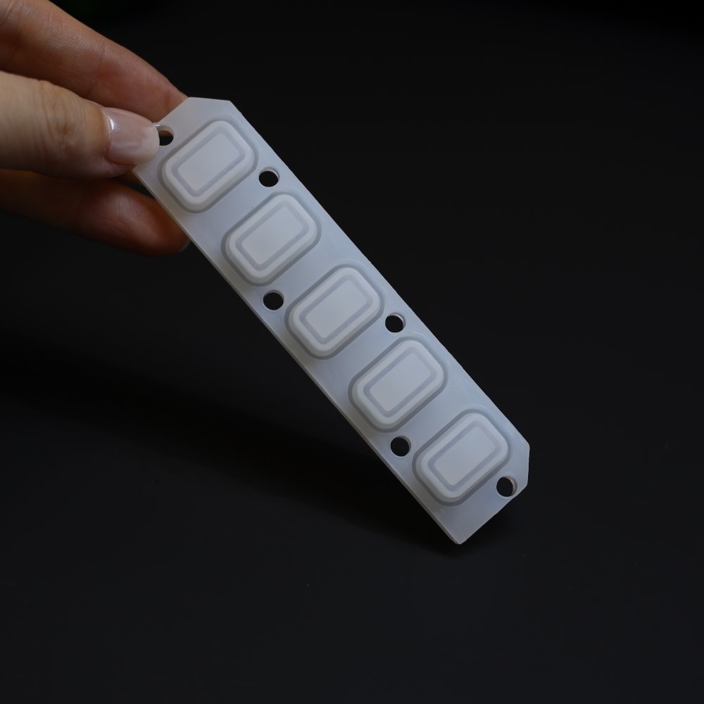 Customized Size High Quality Silicone switch keyboard OEM silicone rubber keypad Custom Made Silicone Button Rubber Keyboard
