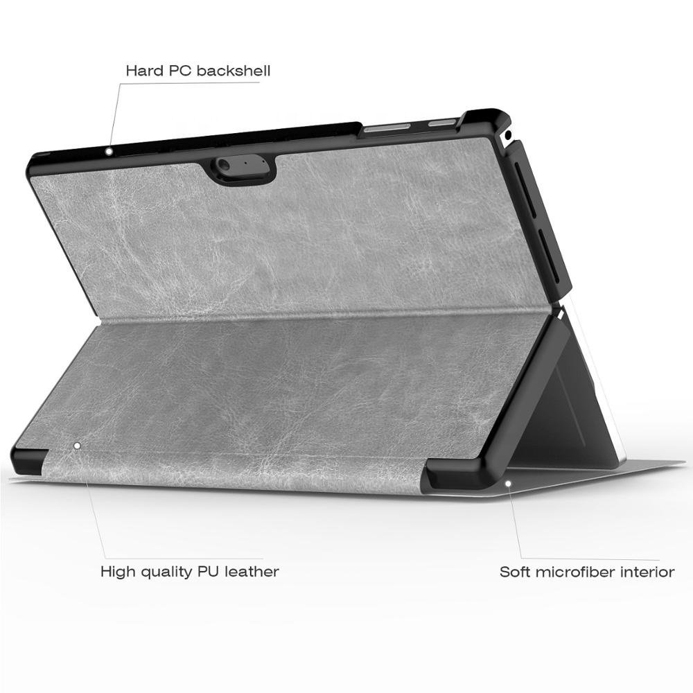 MoKo Smart Slim Shell Lightweight Stand Cover Case for Surface Pro 6/5/LTE/4 Tablet
