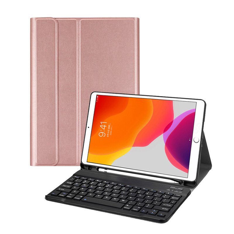 Factory wholesale Luxury leather 10.9 Inch air4 2020 tablet cover case for ipad air 4 case with keyboard